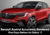 Renault Austral Accurately Rendered Five Days Before Its Debut