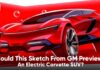 Could This Sketch From GM Preview An Electric Corvette SUV?