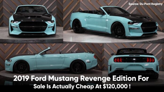 2019 Ford Mustang Revenge Edition For Sale Is Actually Cheap At $120,000
