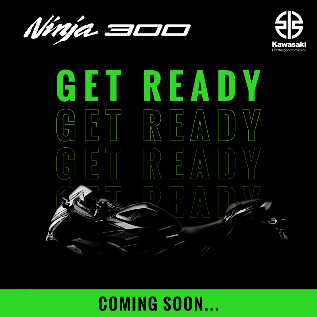 2022 Kawasaki Ninja 300 Officially Teased