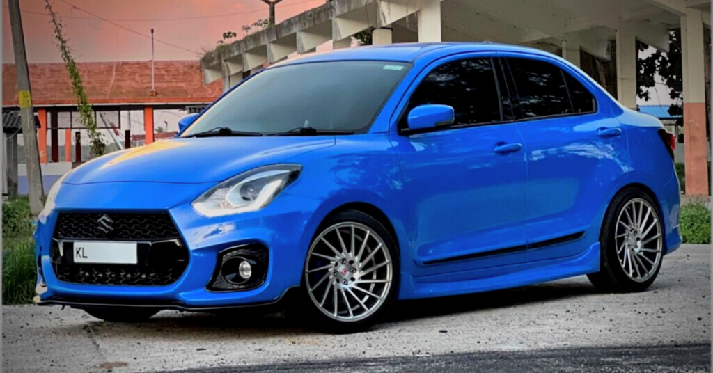 Meet India's First Maruti Dzire featuring a Swift Sport Persona