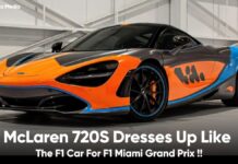 McLaren 720S Dresses Up Like The F1 Car For F1 Miami Grand Prix