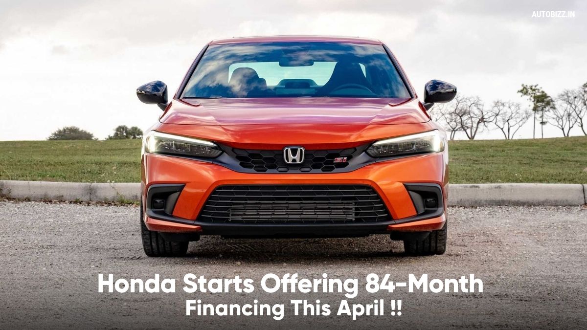 Honda Starts Offering 84Month Financing This April