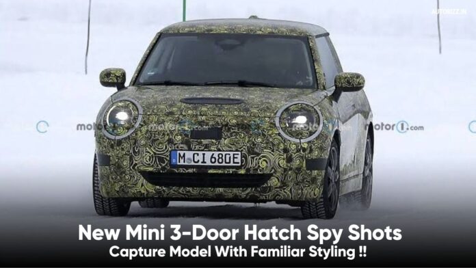 New Mini 3-Door Hatch Spy Shots Capture Model With Familiar Styling