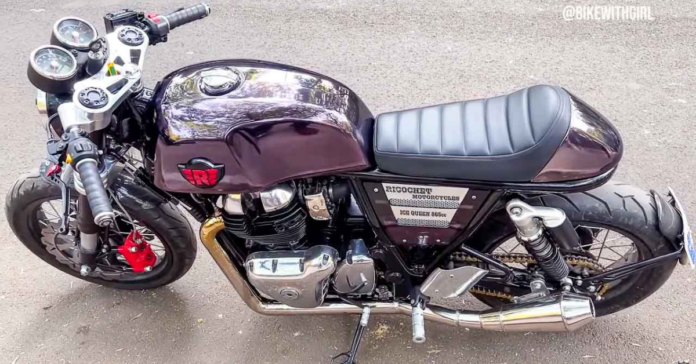 865cc Royal Enfield Motorcycle Modified - Cost Rs 4.50 Lakh