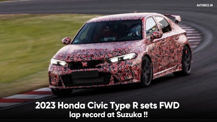 2023 Honda Civic Type R Sets Suzuka FWD Lap Record Before Reveal