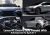 Lexus RZ Electric SUV Teased With Full Debut Set For April 20