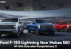 Ford F-150 Lightning Now Makes 580 HP With Extended-Range Battery