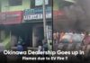 Okinawa Dealership Goes up in Flames due to EV Fire