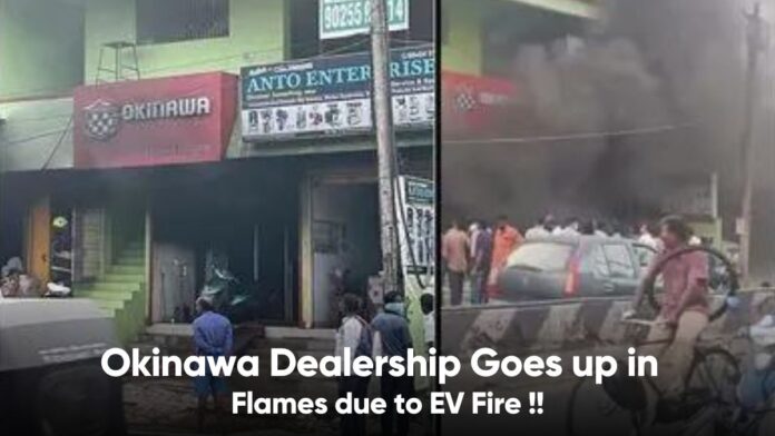 Okinawa Dealership Goes up in Flames due to EV Fire