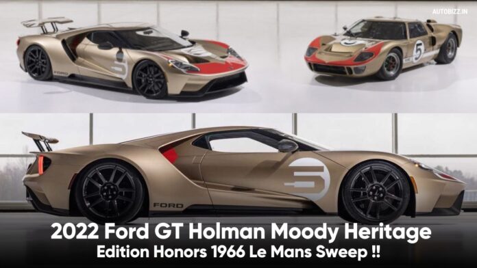 2022 Ford GT Holman Moody Heritage Edition Honors 1966 Le Mans Sweep