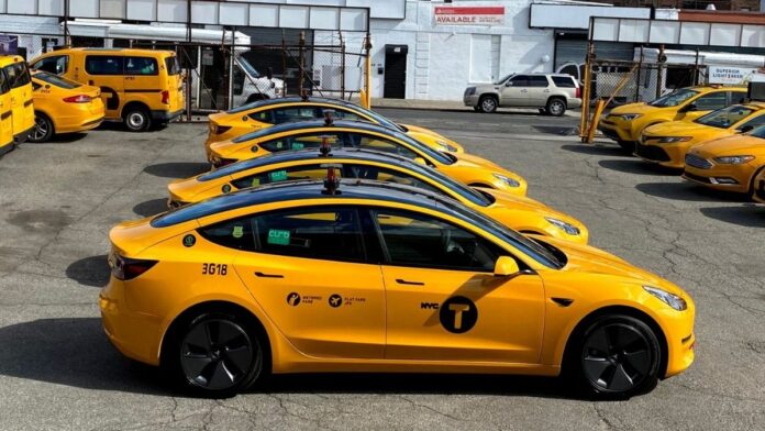 New York City To See Tesla Taxis