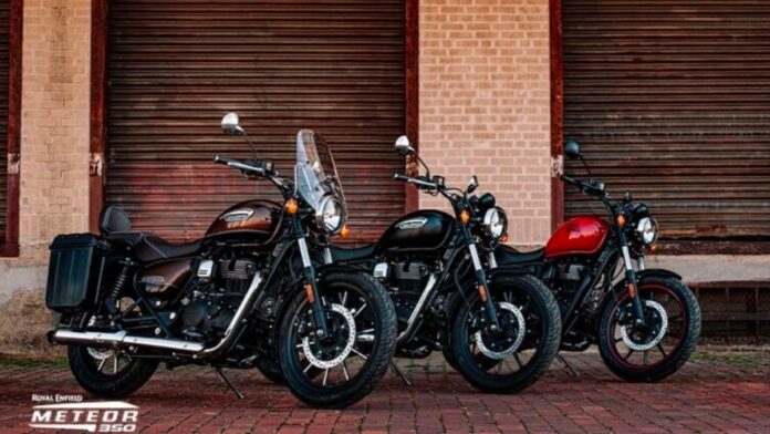 Royal Enfield Unleashes Three New Colors For Meteor 350