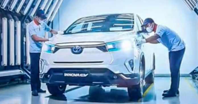 New Toyota INNOVA EV 2024 First Look