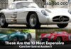 Top 10 Most Expensive Cars Ever Sold at Auction