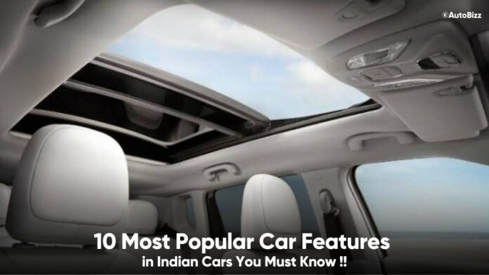 Most Popular Car Features in Indian Cars !!