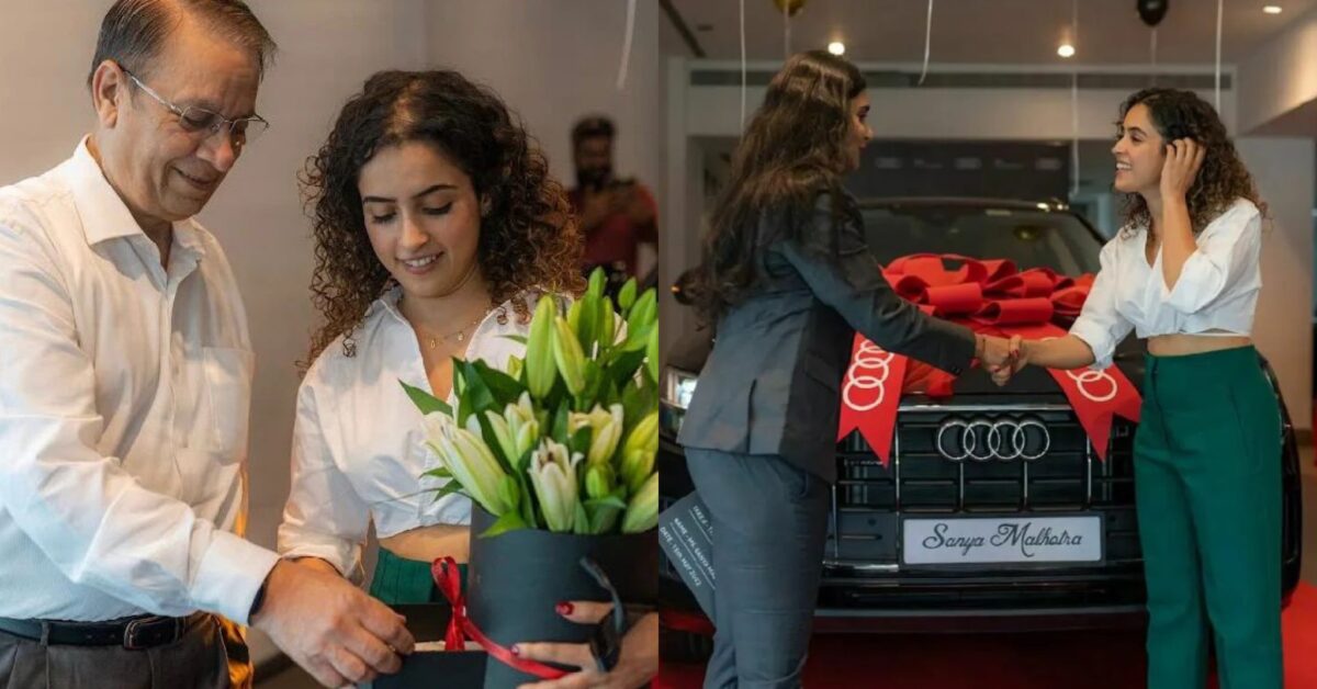 Sanya Malhotra Buys New Car Audi Q8 SUV