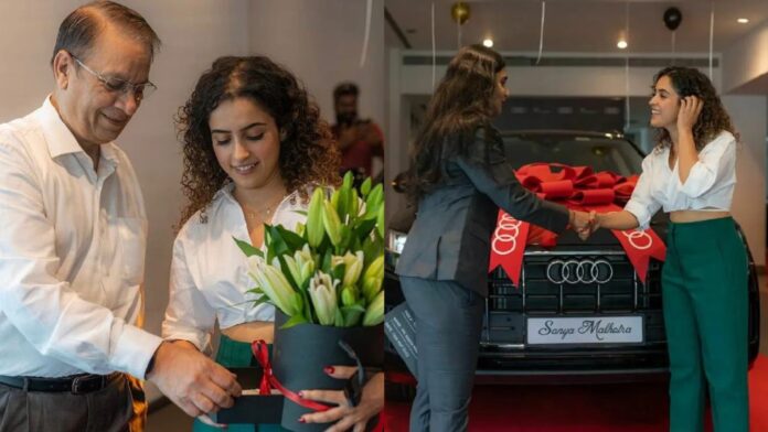 Sanya Malhotra Buys New Car Audi Q8 SUV