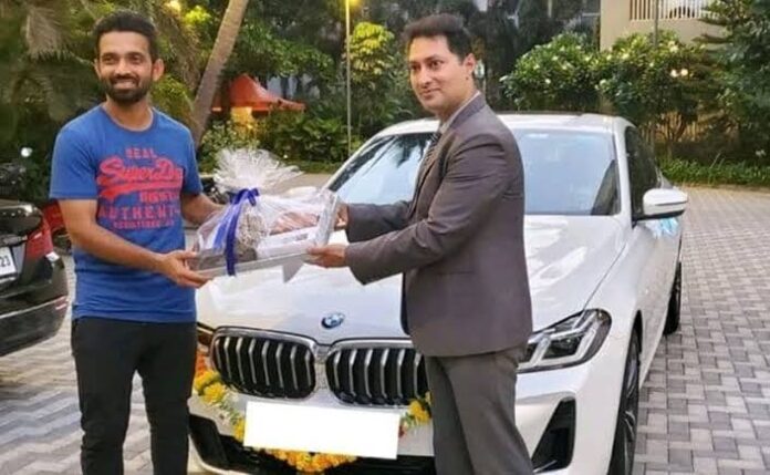 Ajinkya Rahane Buys BMW 6 Series GT Car Worth Rs 69.90 Lakh