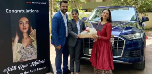 Actor Aditi Rao Hydari Buys New Audi Q7 SUV