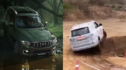 Watch: 2022 Mahindra Scorpio-N 4X4 SUV tackle off-road challenges during tests
