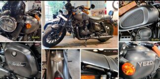 Yezdi Roadster Dark Smoke Grey Motorcycle : Live Photos