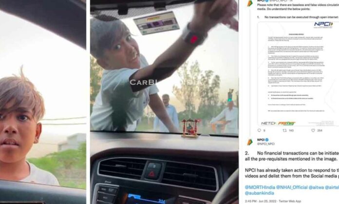 FAStag Scam: Video Showing Poor Kid Scanning FAStag Through Watch is FAKE