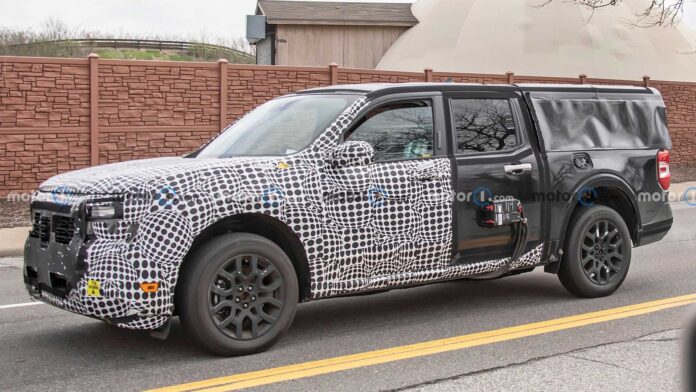 Ford Maverick Spy Shots Hint At Future Plug-In Hybrid With AWD
