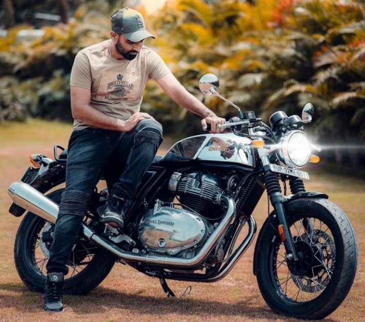 Indian Cricketer Mohammed Shami buys a Royal Enfield Continental GT 650