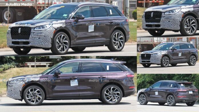 2023 Lincoln Corsair Spied, Shows Big Grille