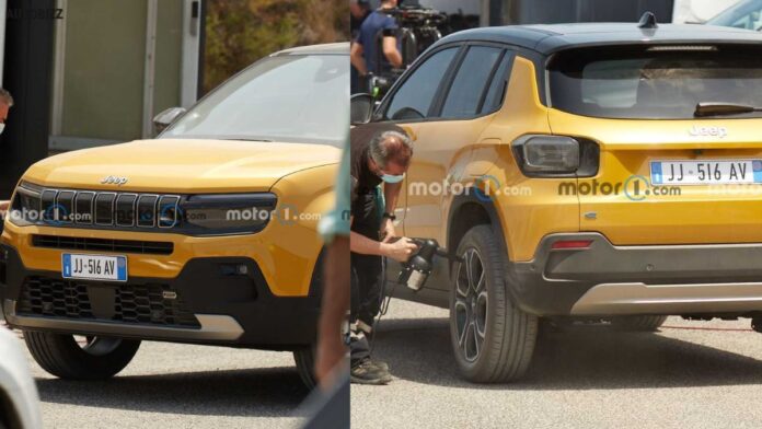 New Jeep Electric Crossover Spy Shots Shows Brand’s Future