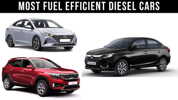 Most Fuel Efficient Diesel Cars