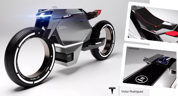 Future-Tesla Cybertruck-Inspired Bike, The Model M Electric Cybercycle Study