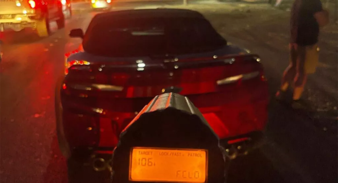 Las Vegas Man Arrested After Speeding Twice In Two Minutes In 35 MPH Zone