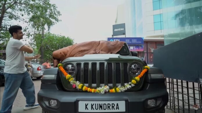 Indian actor Karan Kundrra buys a new Jeep Wrangler Rubicon