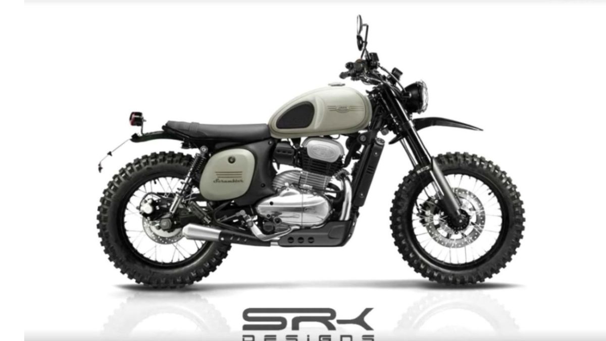 Jawa 300 cheap scrambler