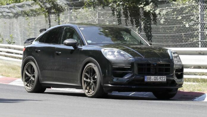 Porsche Cayenne Coupe GTS Facelift Spied On The Nurburgring