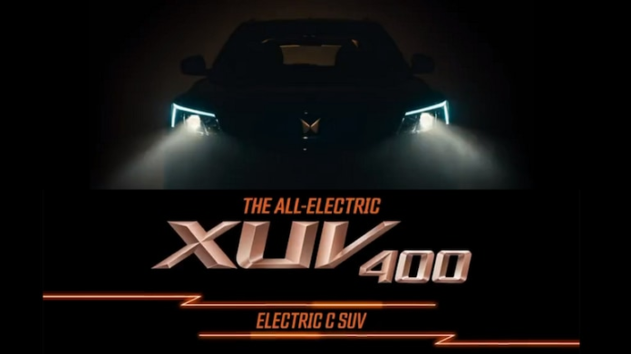 Mahindra XUV400 electric SUV Teased, will be Unveiled on September 8