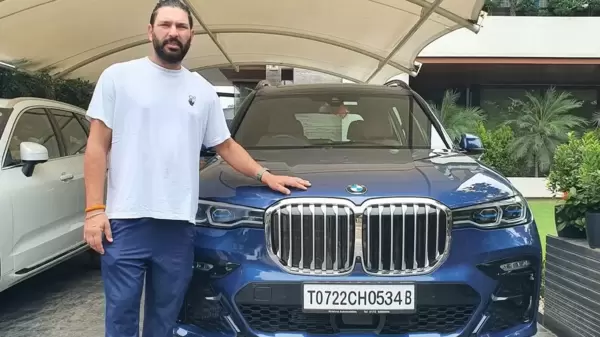Yuvraj Singh Buys New BMW X7 Luxury Suv Worth Rs. 1.17 Crores