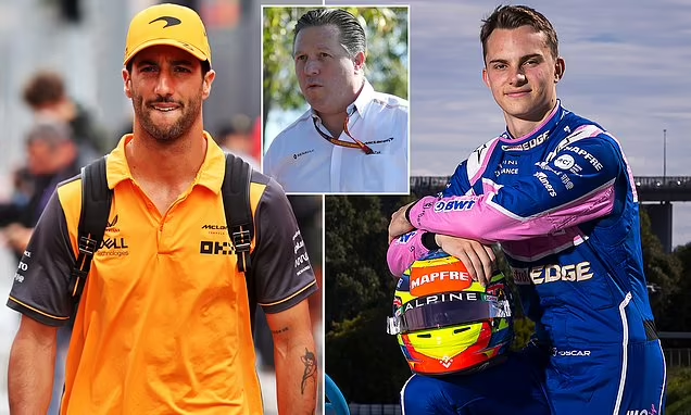 Piastri to replace Ricciardo at McLaren in 2023 : Revealed