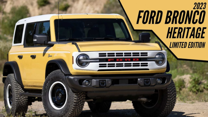 Ford announces ‘60s inspired Bronco Heritage Edition