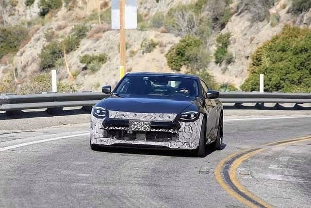   Nissan Z Prototype Spotted Again With Camouflaged Front Bumper