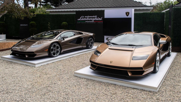 First Lamborghini Countach LPI 800-4 In The US Delivered In Monterey