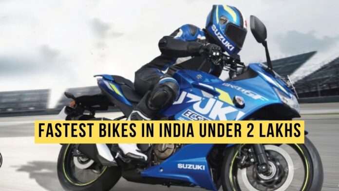 Fastest Bikes in India Under 2 Lakhs