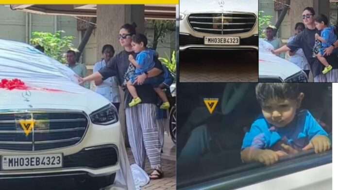 Kareena Kapoor & Saif Ali Khan New Mercedes-Benz S-Class