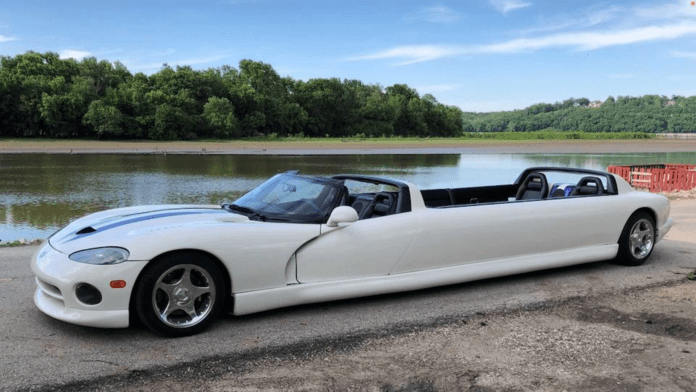 This 25-Foot-Long Dodge Viper Limo Is Up For Grabs For $160K