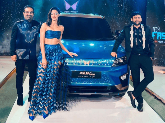 Mahindra XUV400 Electric SUV One Off Edition Unveiled in Presence of Ananya Pandey