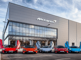 McLaren's first Showroom in India will Open on 17 November