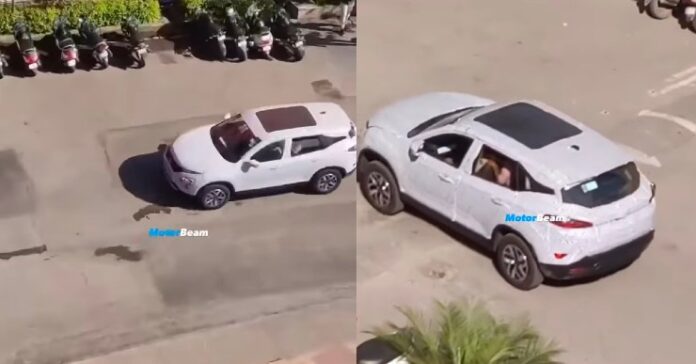 2023 Tata Harrier Facelift spied