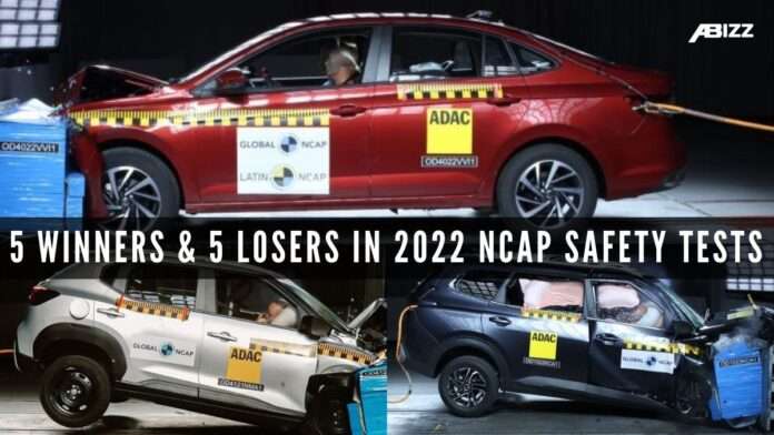 5 Winners & 5 Losers In 2022 NCAP Safety Tests